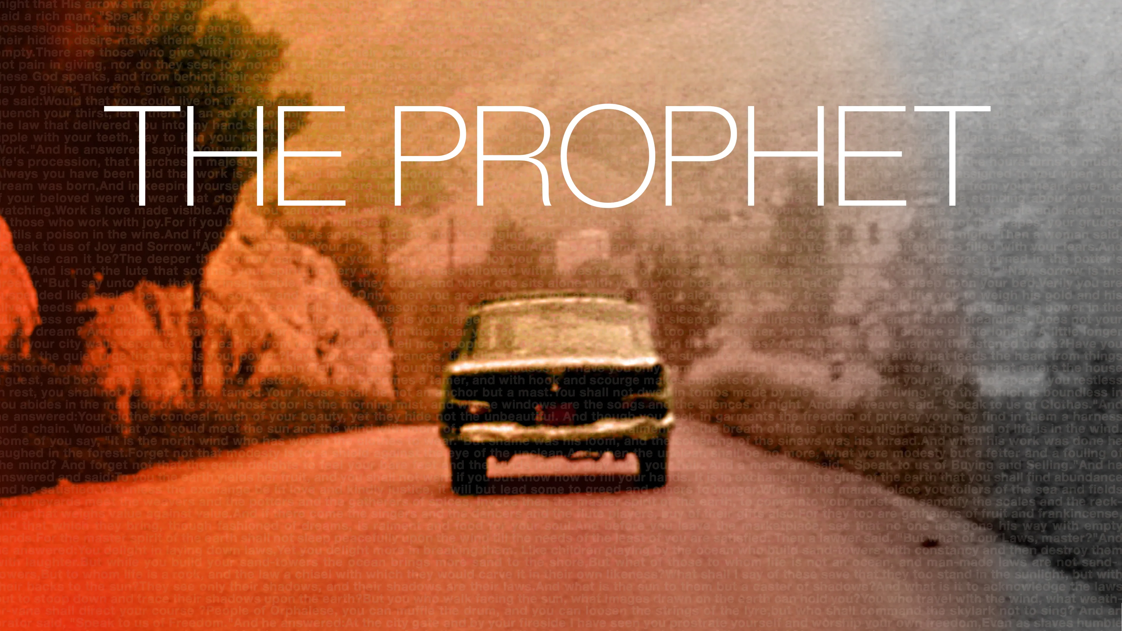 The Prophet poster